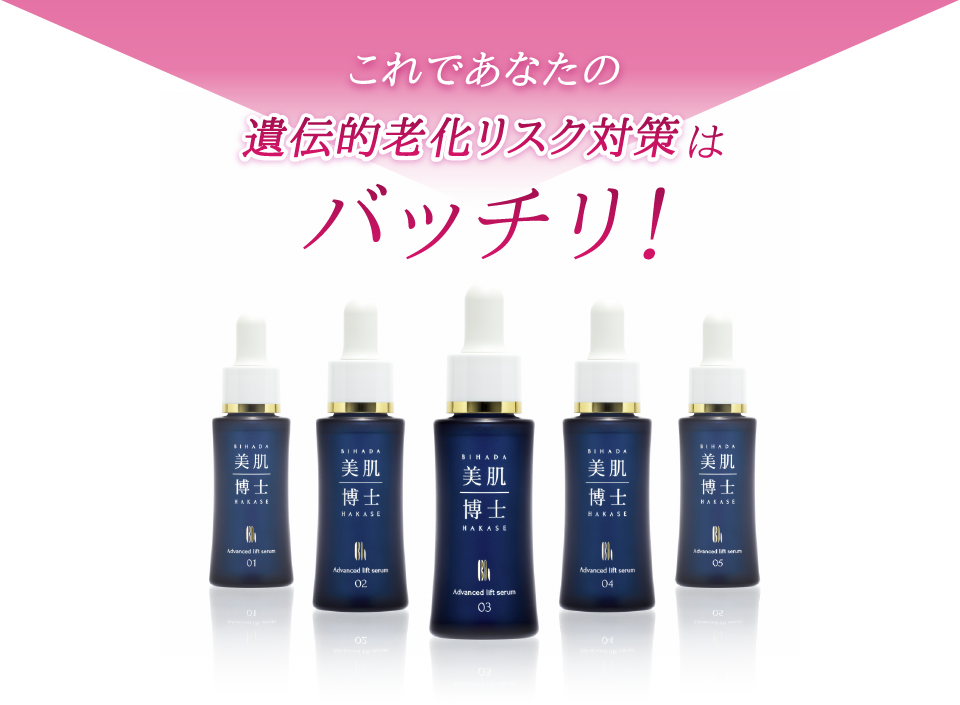 美肌博士でスキンケアをすれば、あなたの老化「シミ」「シワ」対策はバッチリ！